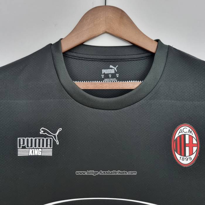 Traingsshirt AC Milan 2022 Schwarz